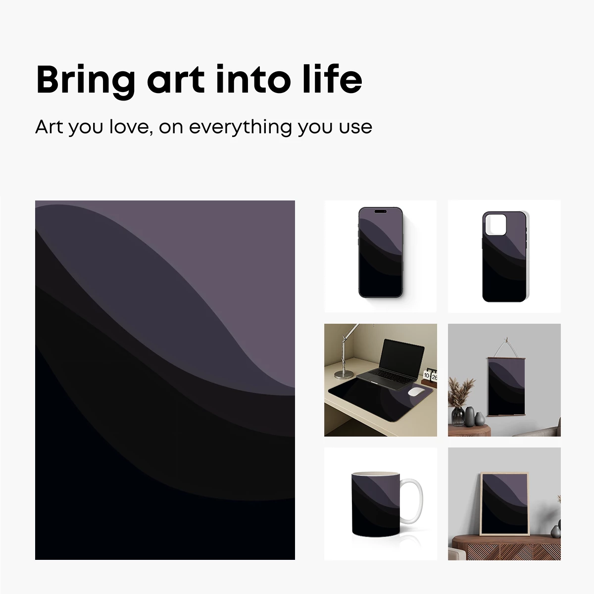 Eclipse of Shadows: Abstract Flow - Image 2