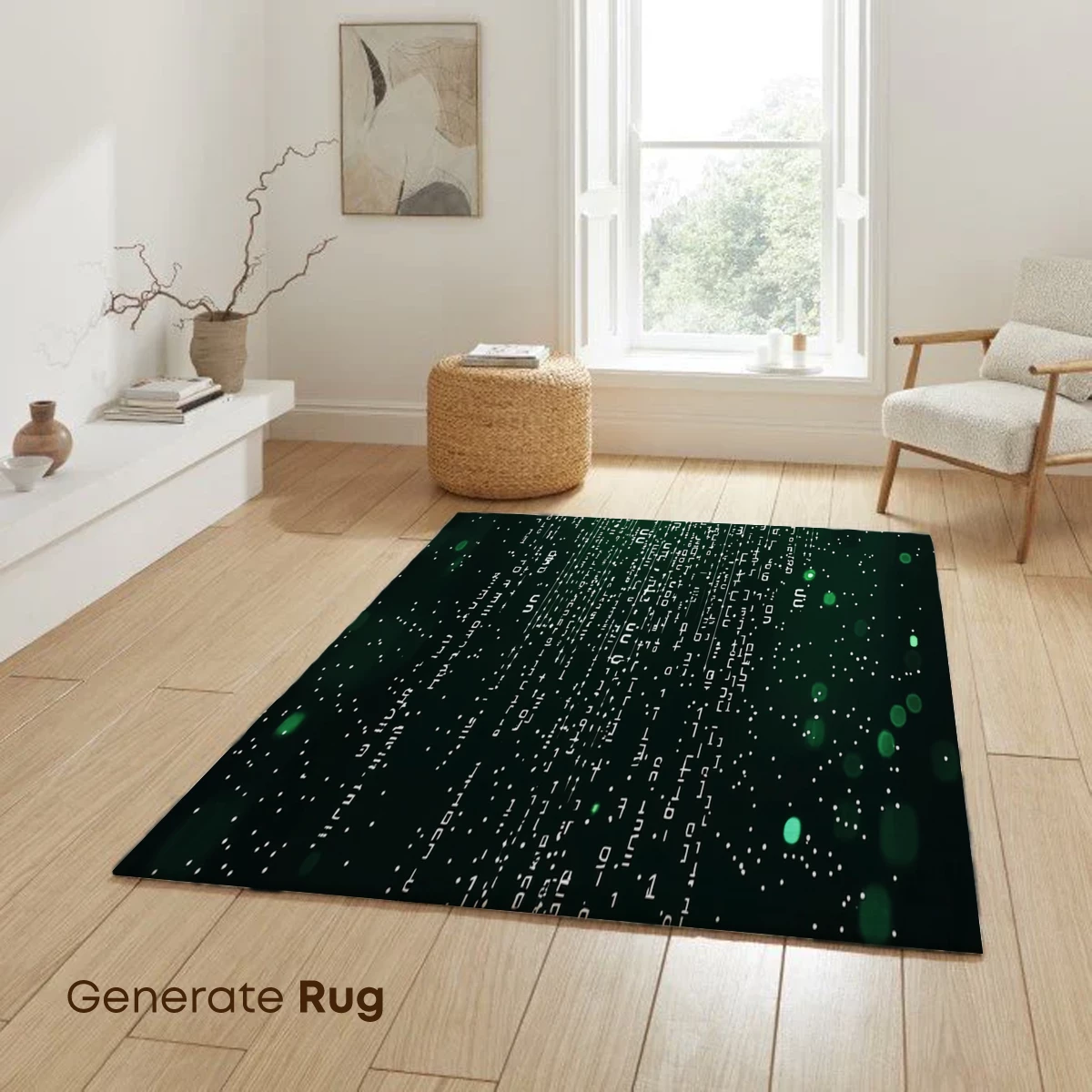 Matrix Code Rain: Digital Green Symphony - Image 6