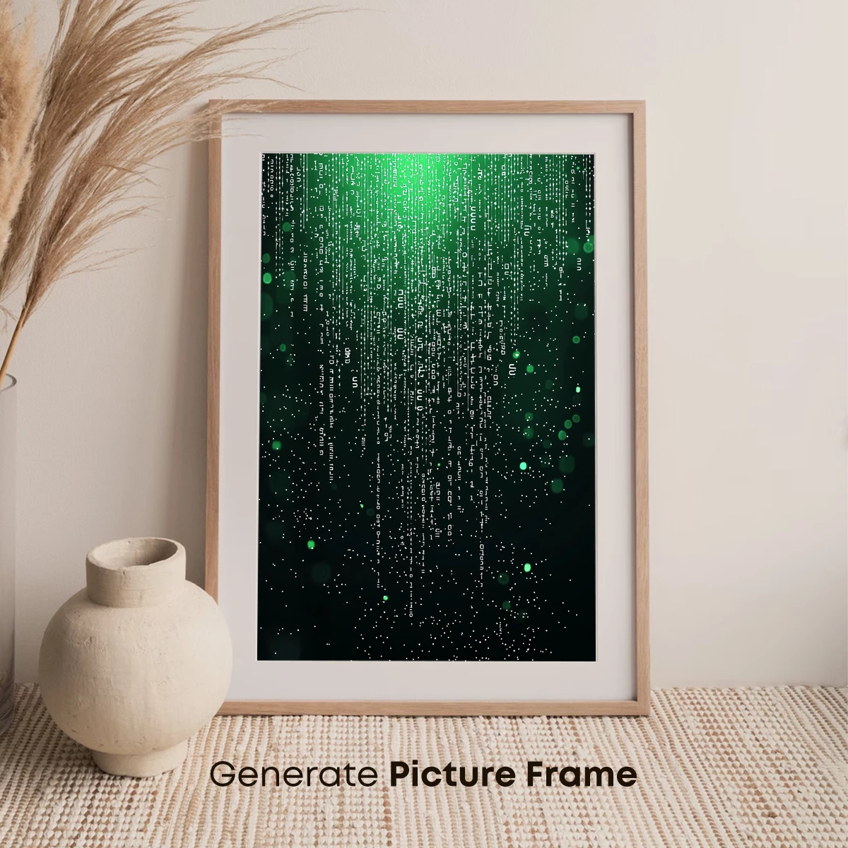 Matrix Code Rain: Digital Green Symphony - Image 7