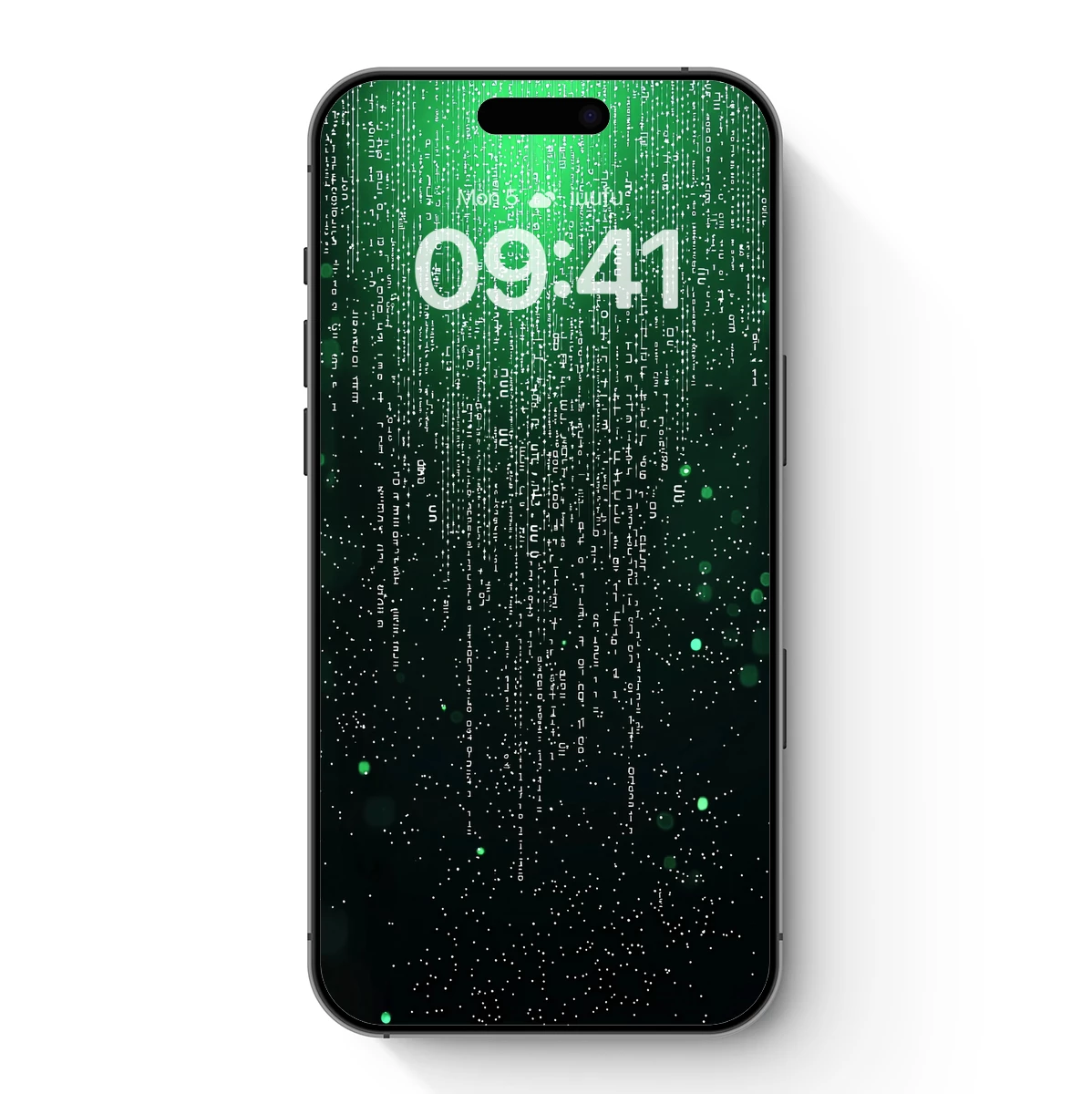 Matrix Code Rain: Digital Green Symphony Matrix Code Rain: Digital Green Symphony