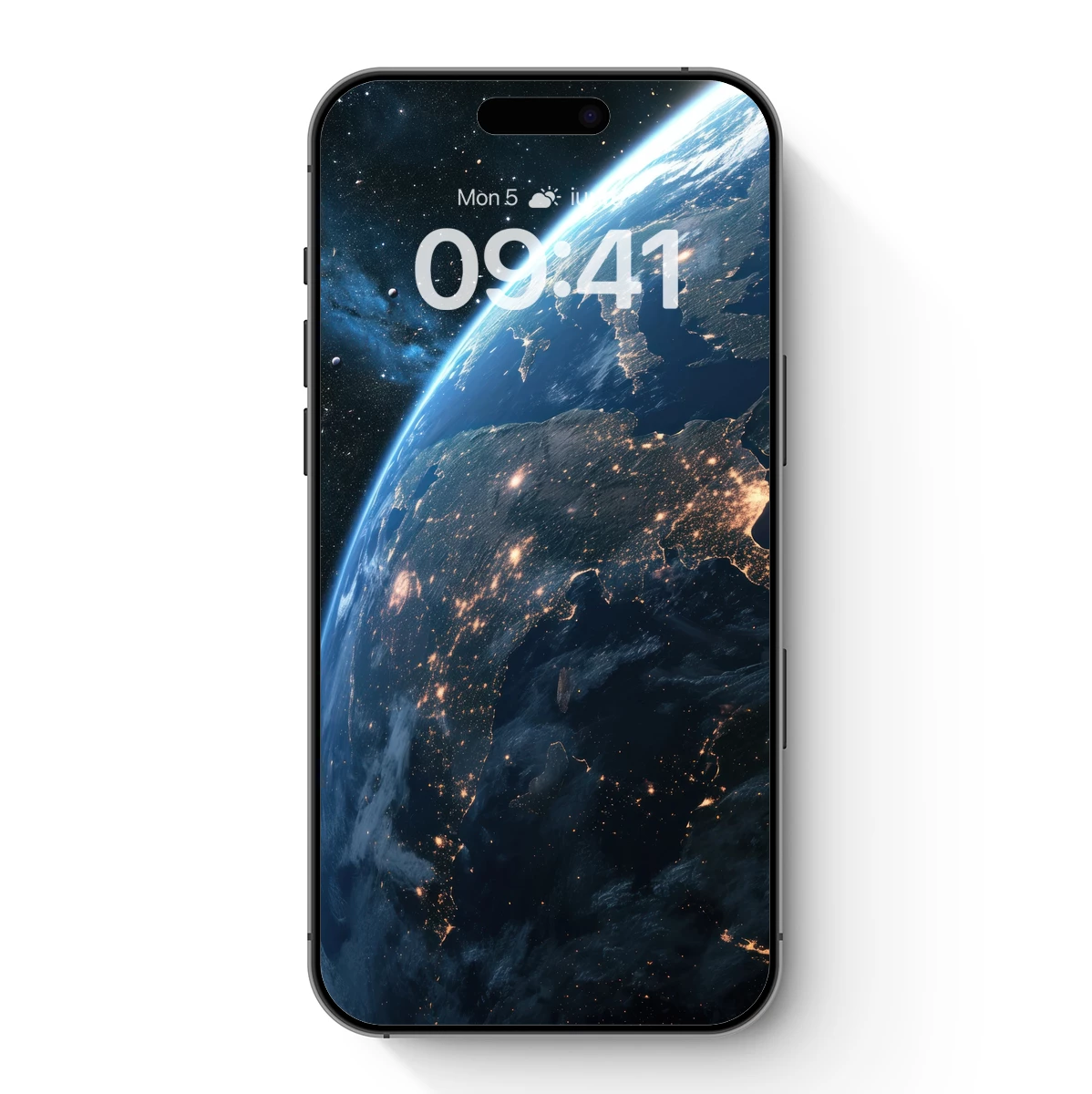 Earth's Night Symphony: Illuminated Continents