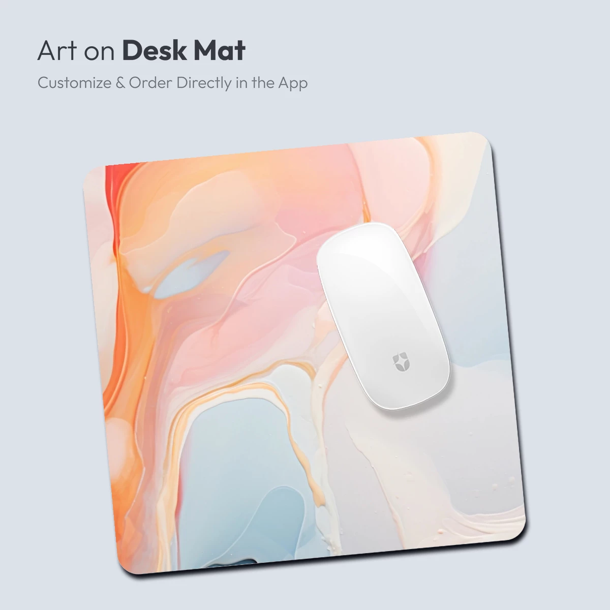 Fluid Dawn: Abstract Fusion of Pastel Hues - Image 4