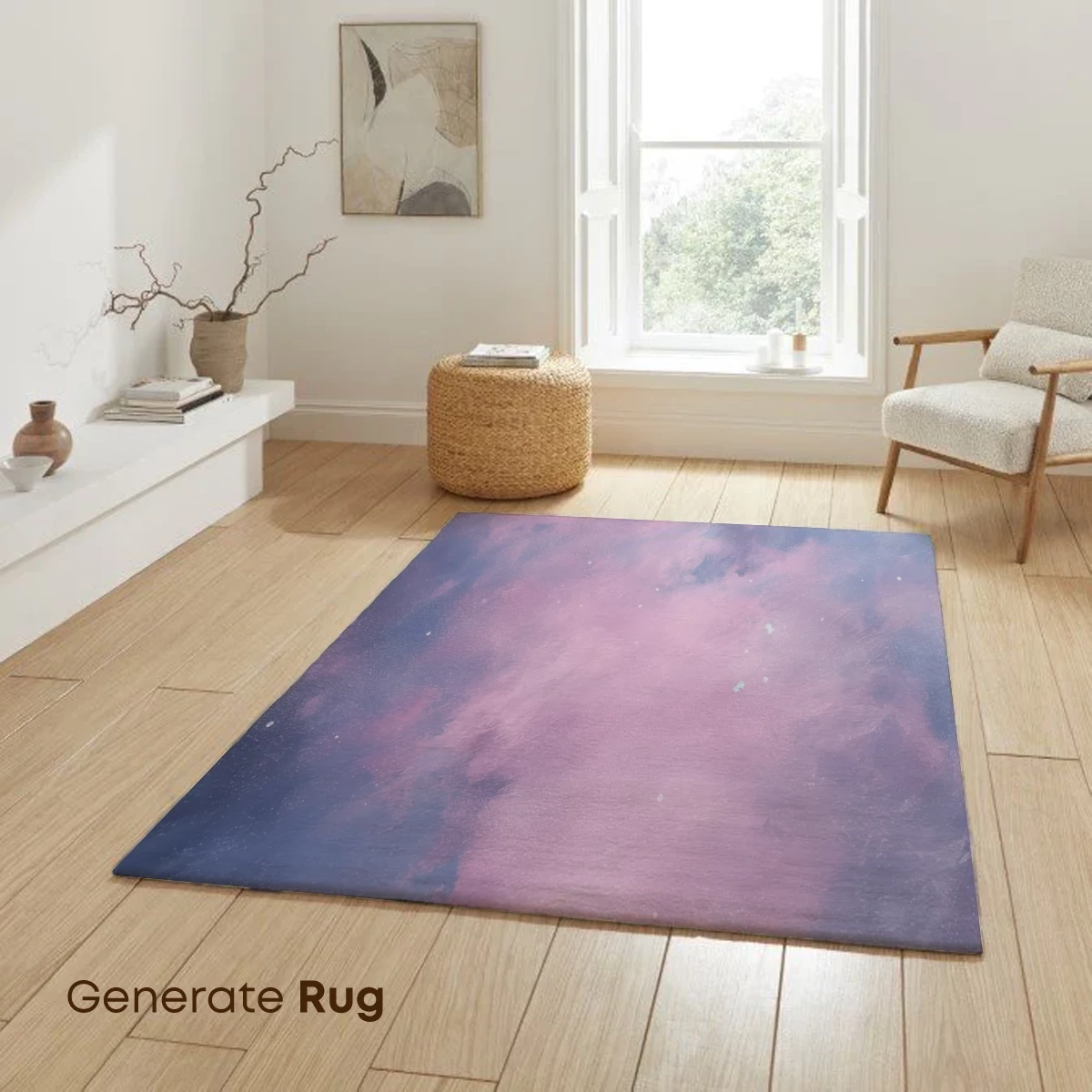 Cosmic Pink Nebula: Dreamy Space Art - Image 6