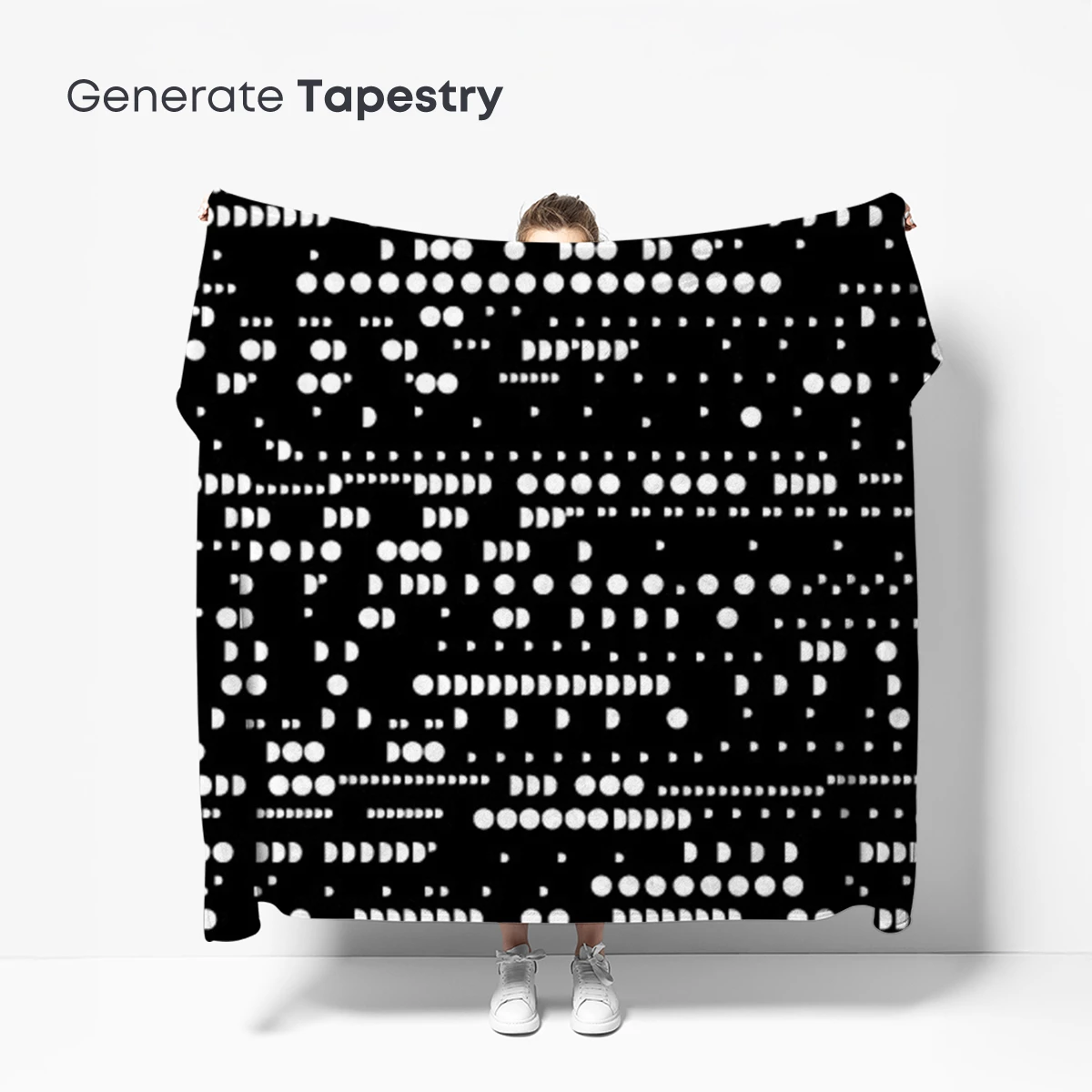 Binary Rhythm: Digital Pulse in Monochrome - Image 5