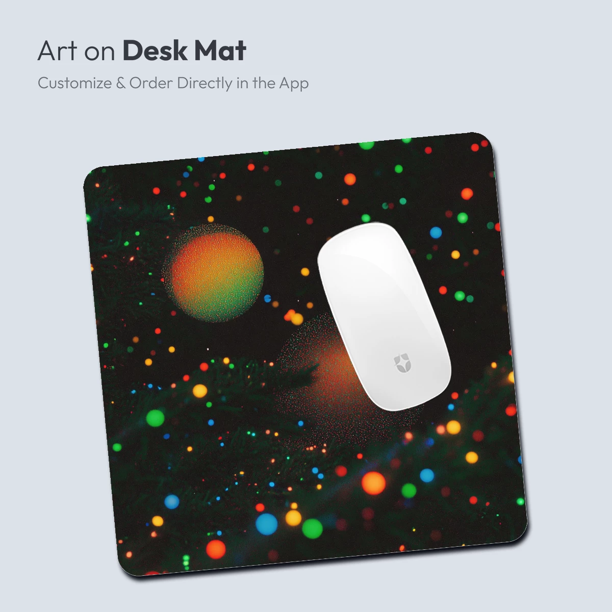 Festive Bokeh Glow: Enchanted Ornaments in Nightlight - Image 3