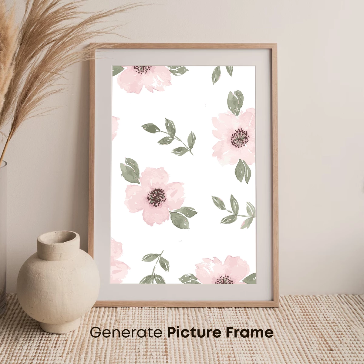 Blush Peony Elegance: Watercolor Floral Harmony - Image 7