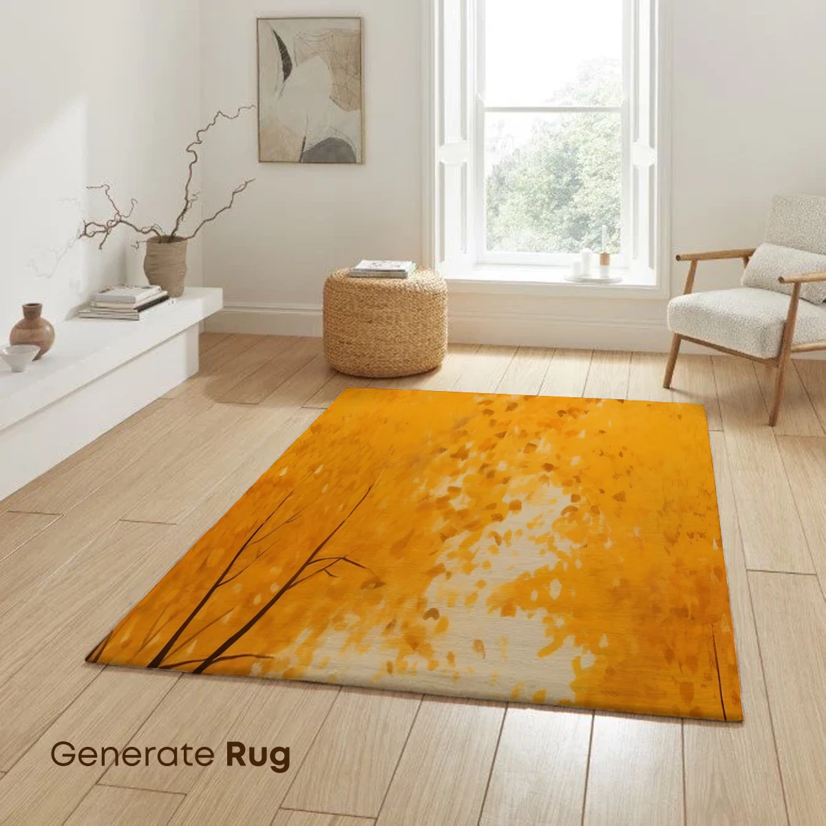 Autumn's Golden Embrace: A Village Symphony - Image 6