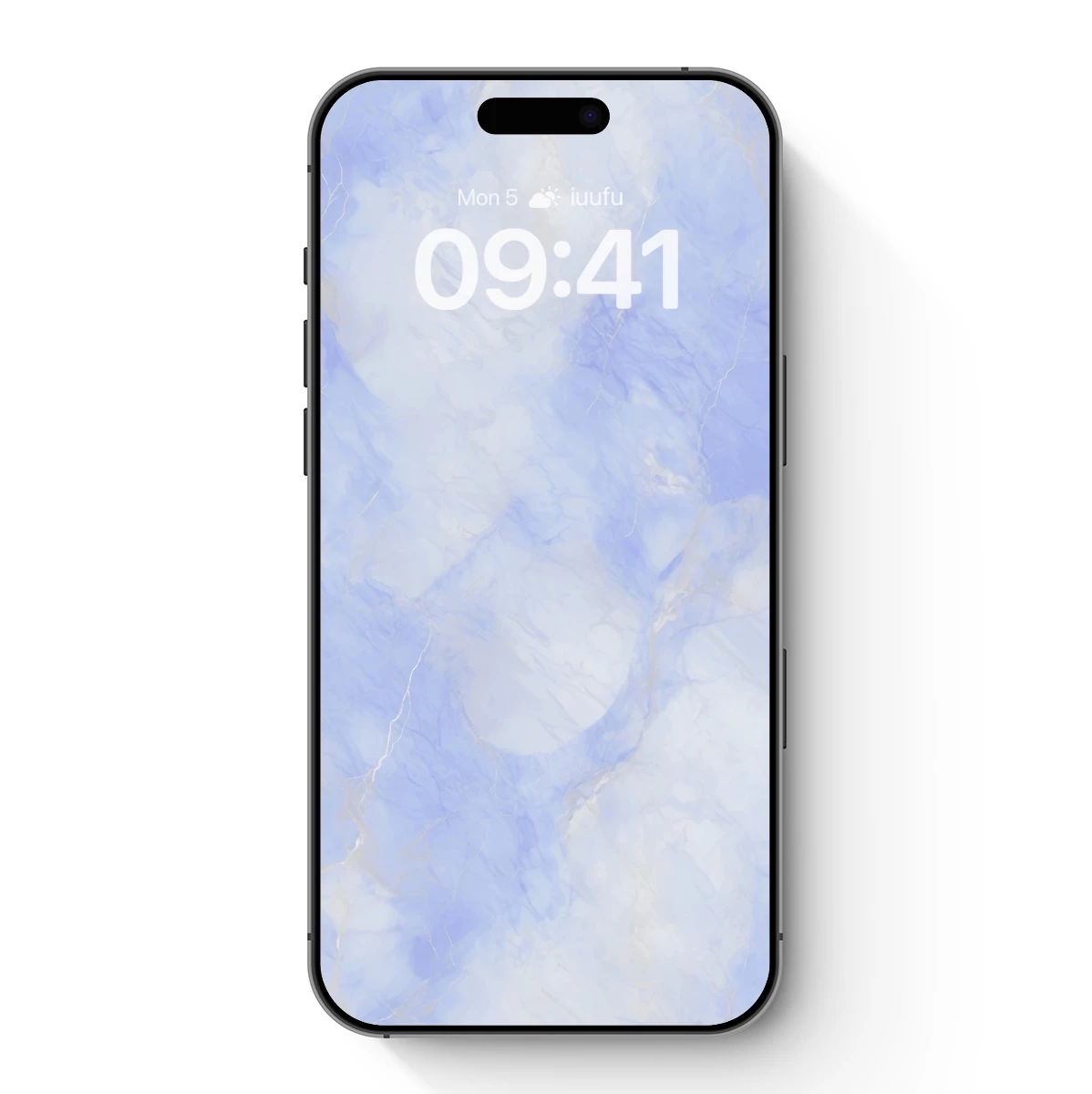 Ethereal Marble Veins: Blue and Gold Fusion