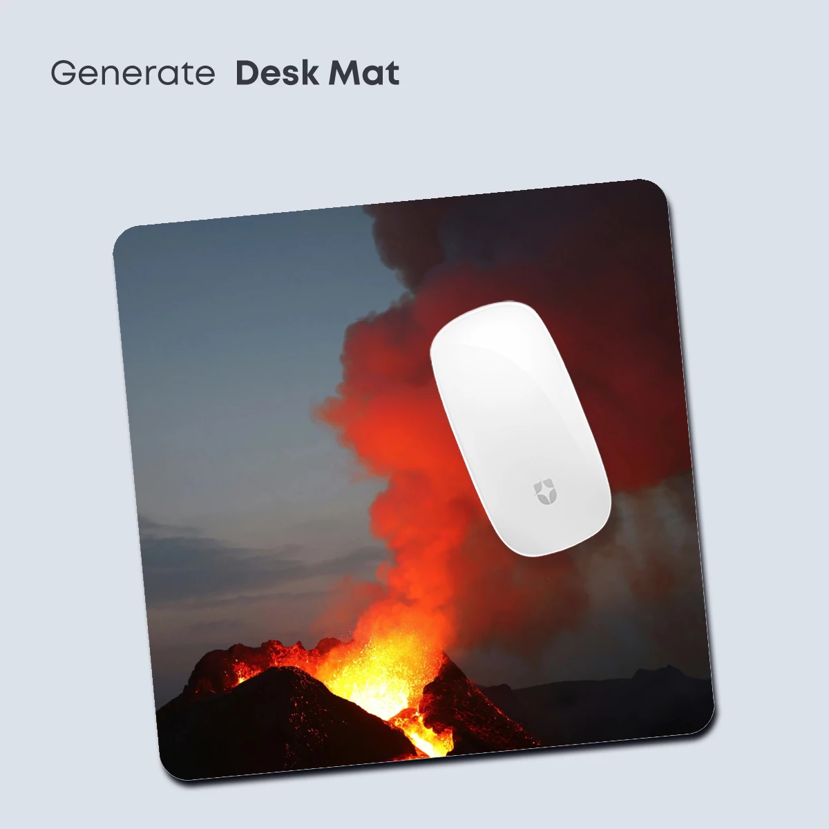 Erupting Inferno: Volcanic Fury at Dusk - Image 4