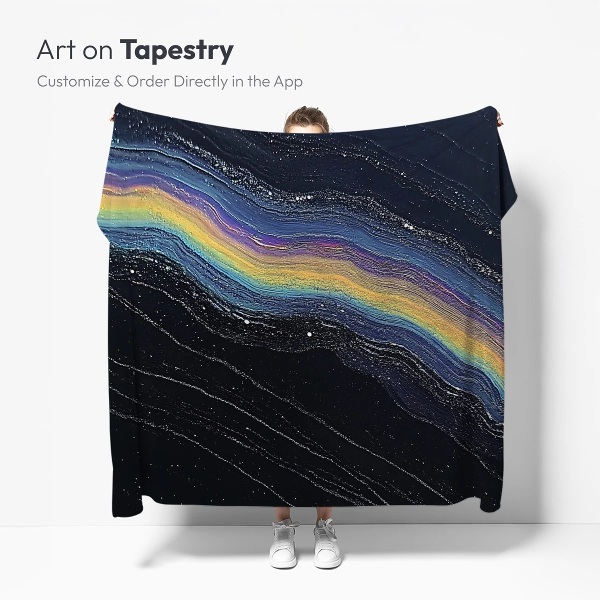 Iridescent Oil Slick Symphony - Image 5