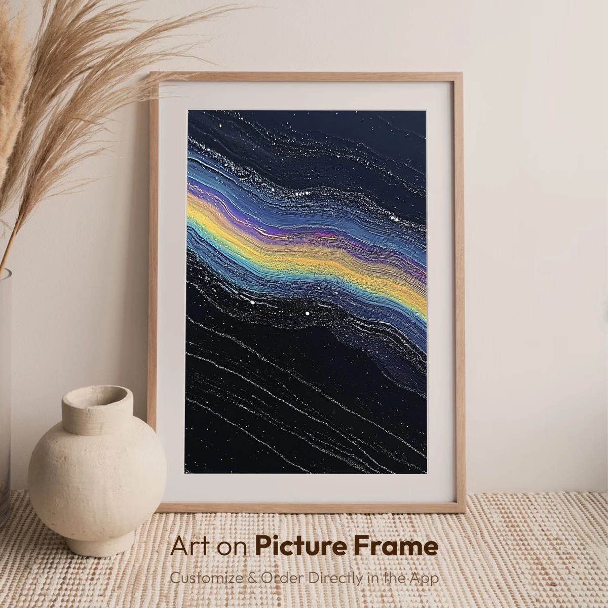 Iridescent Oil Slick Symphony - Image 7