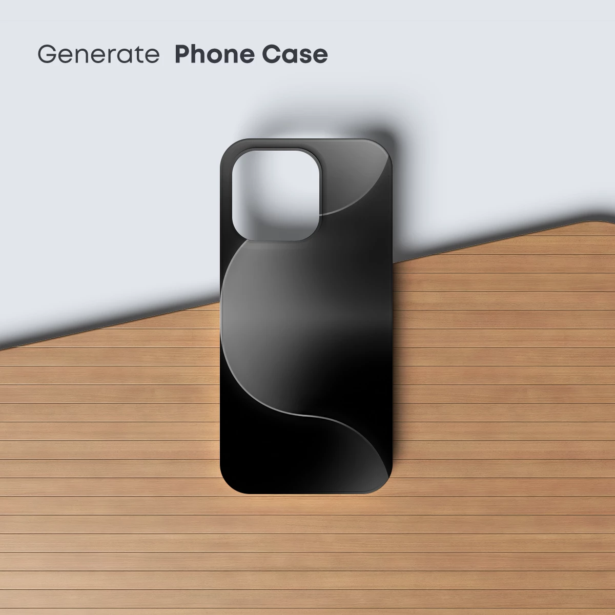 Eclipse of Shadows: Abstract Monochrome Flow - Image 3