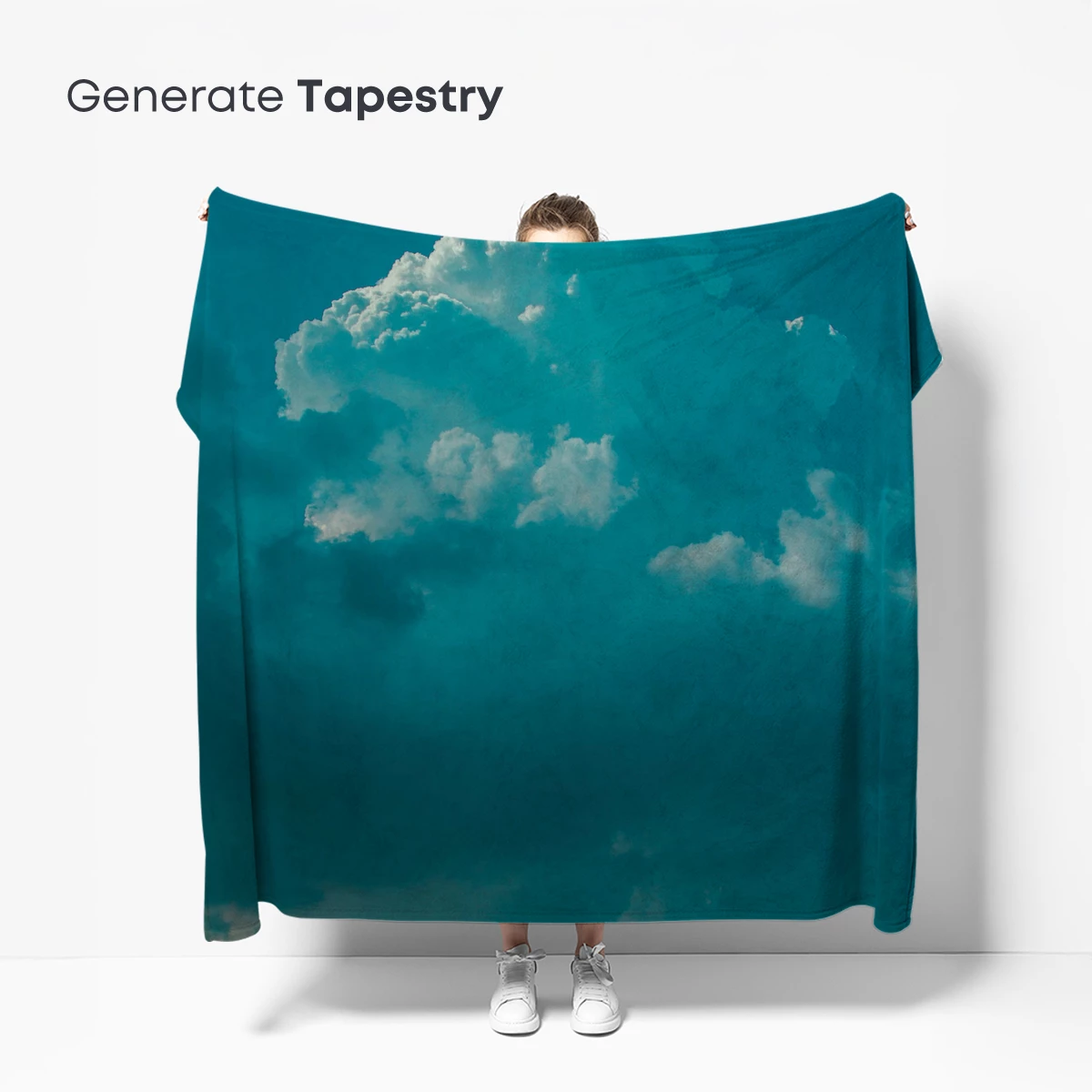 Azure Clouds: Ethereal Turquoise Skies - Image 5