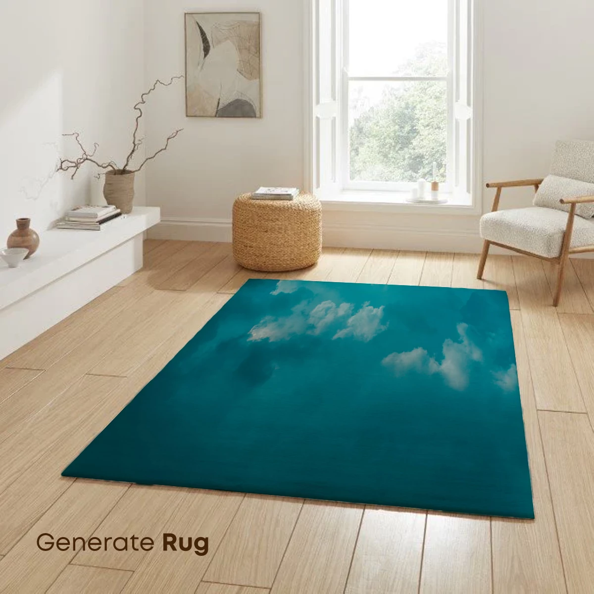 Azure Clouds: Ethereal Turquoise Skies - Image 6
