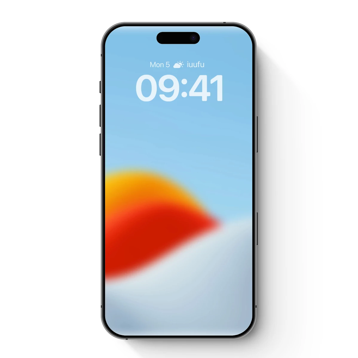 Blurred Sunset Horizon