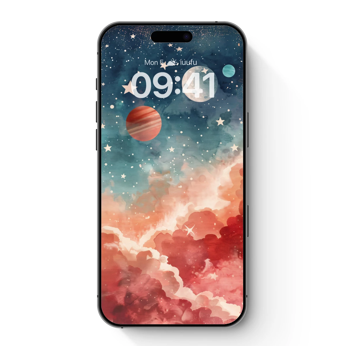 Cosmic Clouds: A Watercolor Odyssey