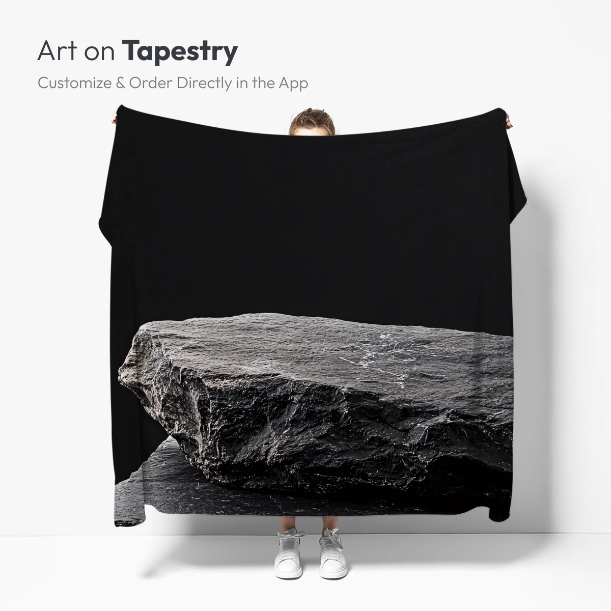 Eternal Slate: Monolithic Form in Shadow - Image 4