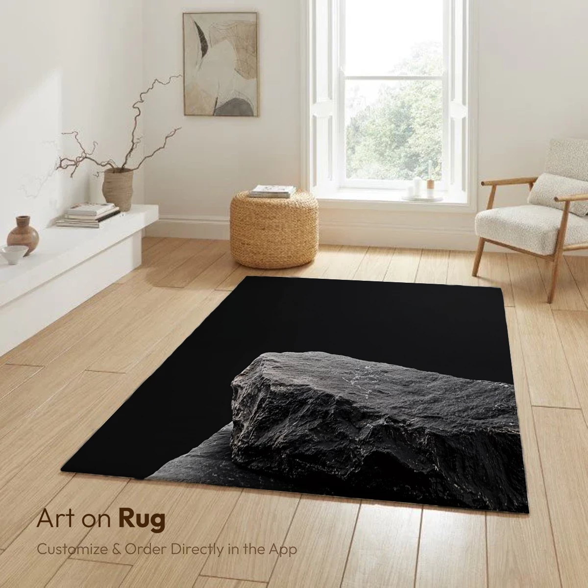 Eternal Slate: Monolithic Form in Shadow - Image 5