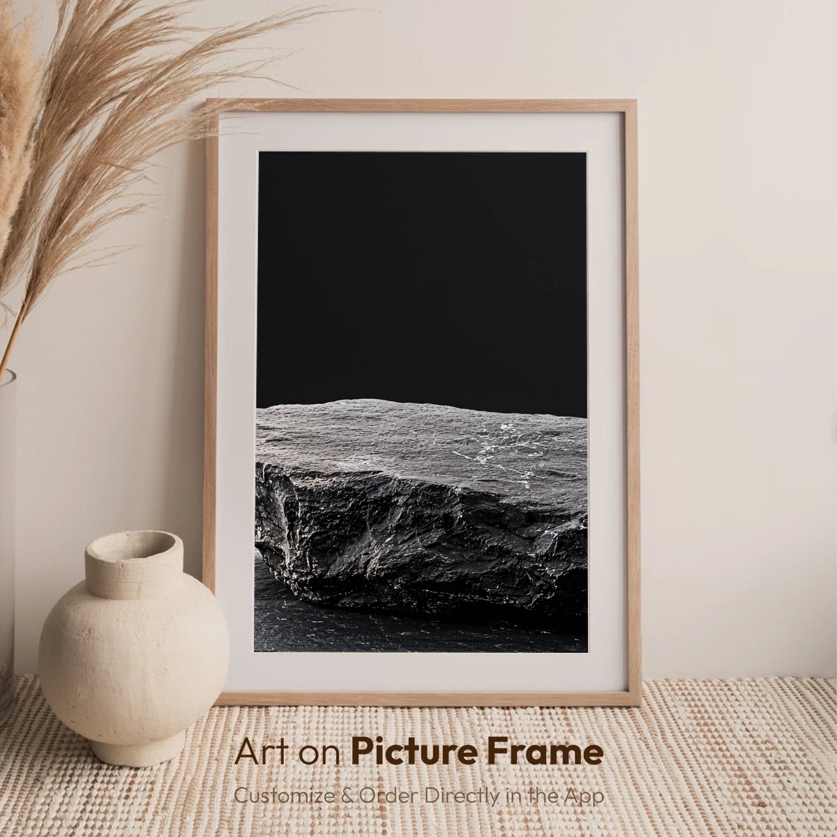 Eternal Slate: Monolithic Form in Shadow - Image 6