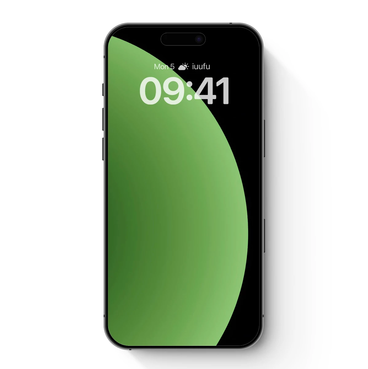 Eclipse of Green: A Luminous Hemisphere