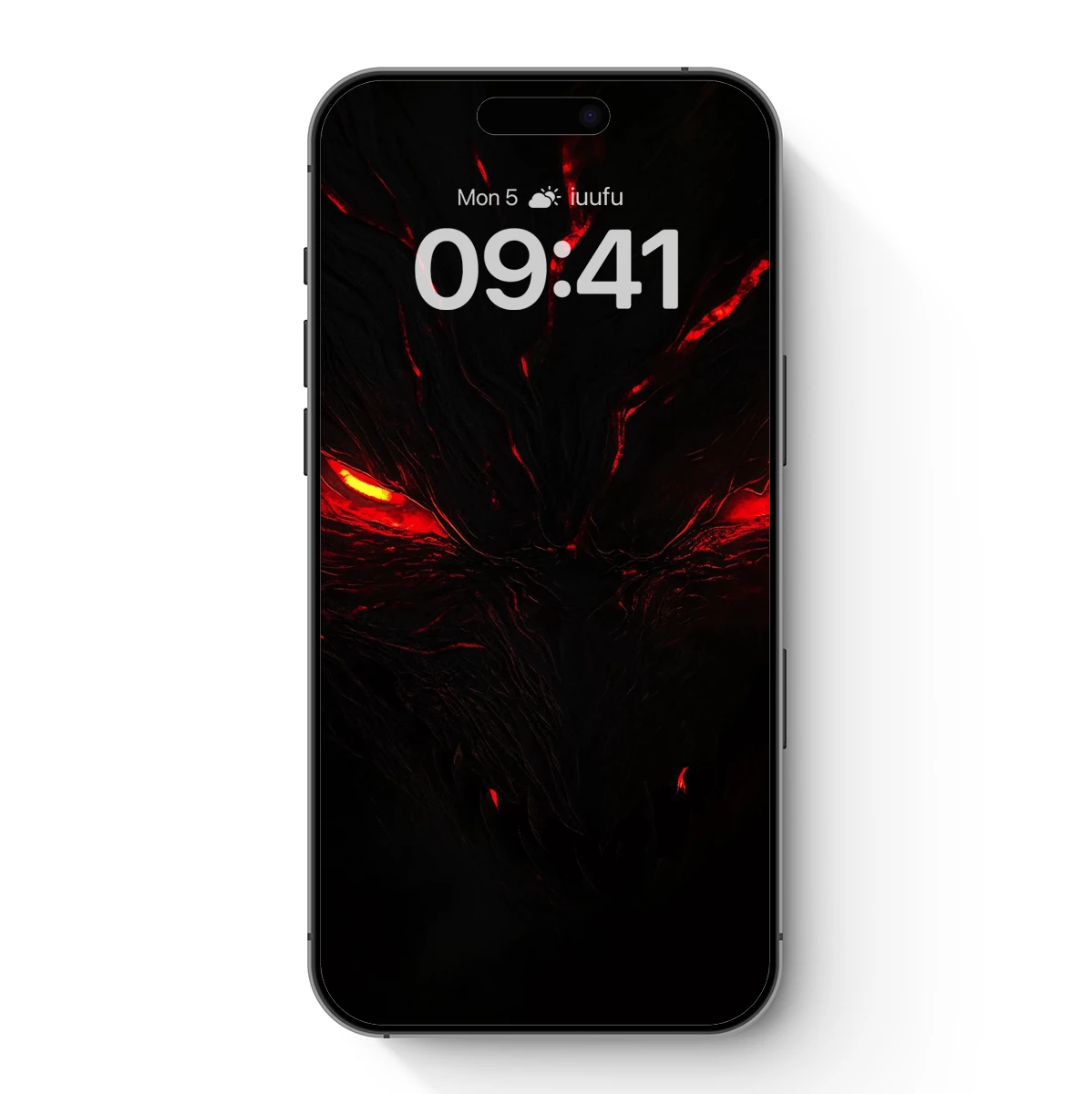 Fiery Demon Eyes: Dark Fantasy Art