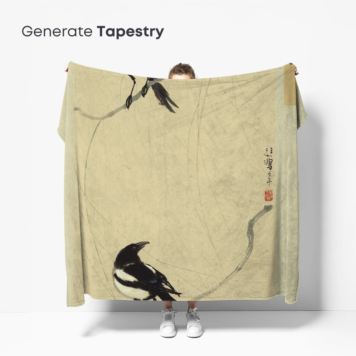 Elegant Magpies in Ink: A Dance of Nature's Harmony - Image 5