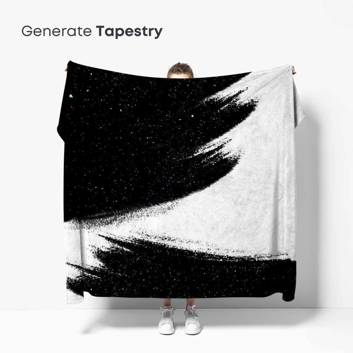 Ethereal Brushstrokes: Cosmic Dance of Light and Shadow - Image 5