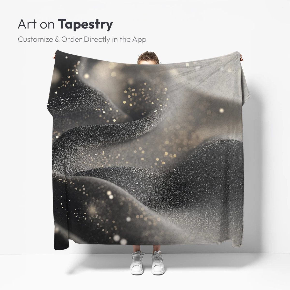 Ethereal Black Sands: A Glittering Odyssey - Image 4