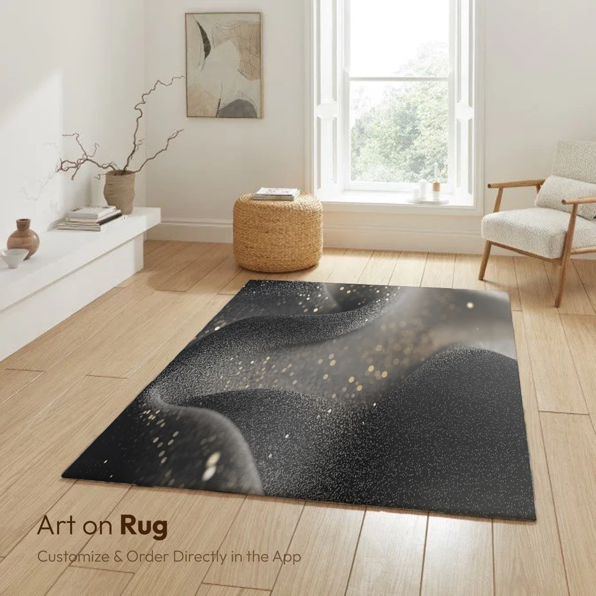 Ethereal Black Sands: A Glittering Odyssey - Image 5