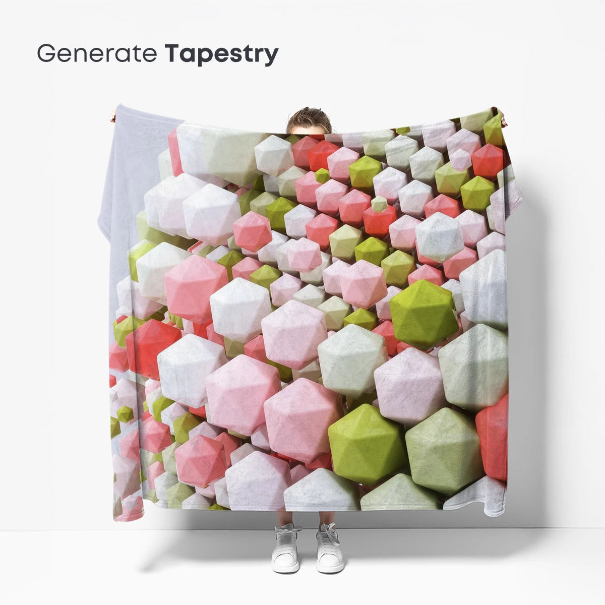 Geometric Pastel Sphere: A Modern Art Odyssey - Image 5