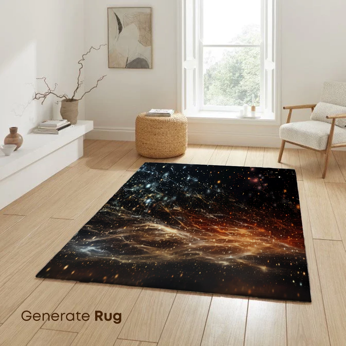 Cosmic Ember Symphony: A Dance of Stars and Fire - Image 6