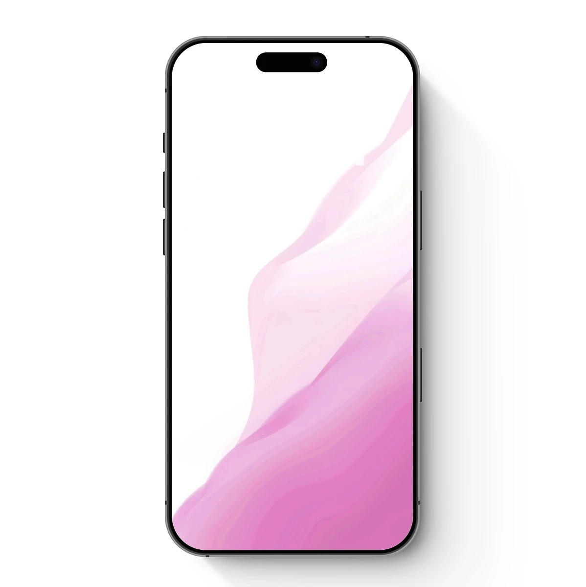 Ethereal Pink Waves: Abstract Flow Art