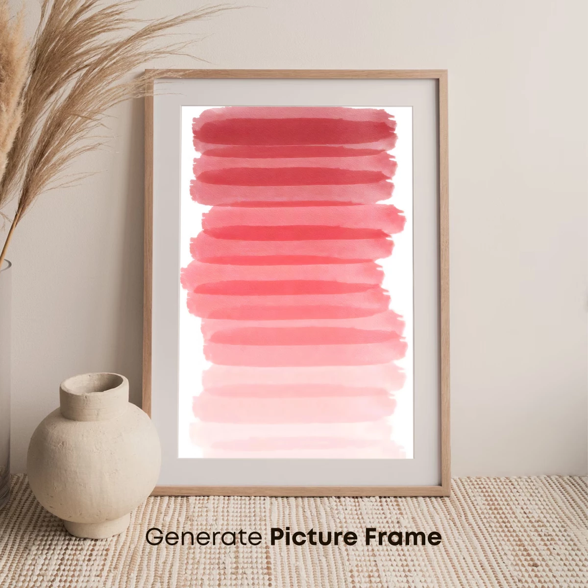 Coral Gradient Brushstrokes - Image 7