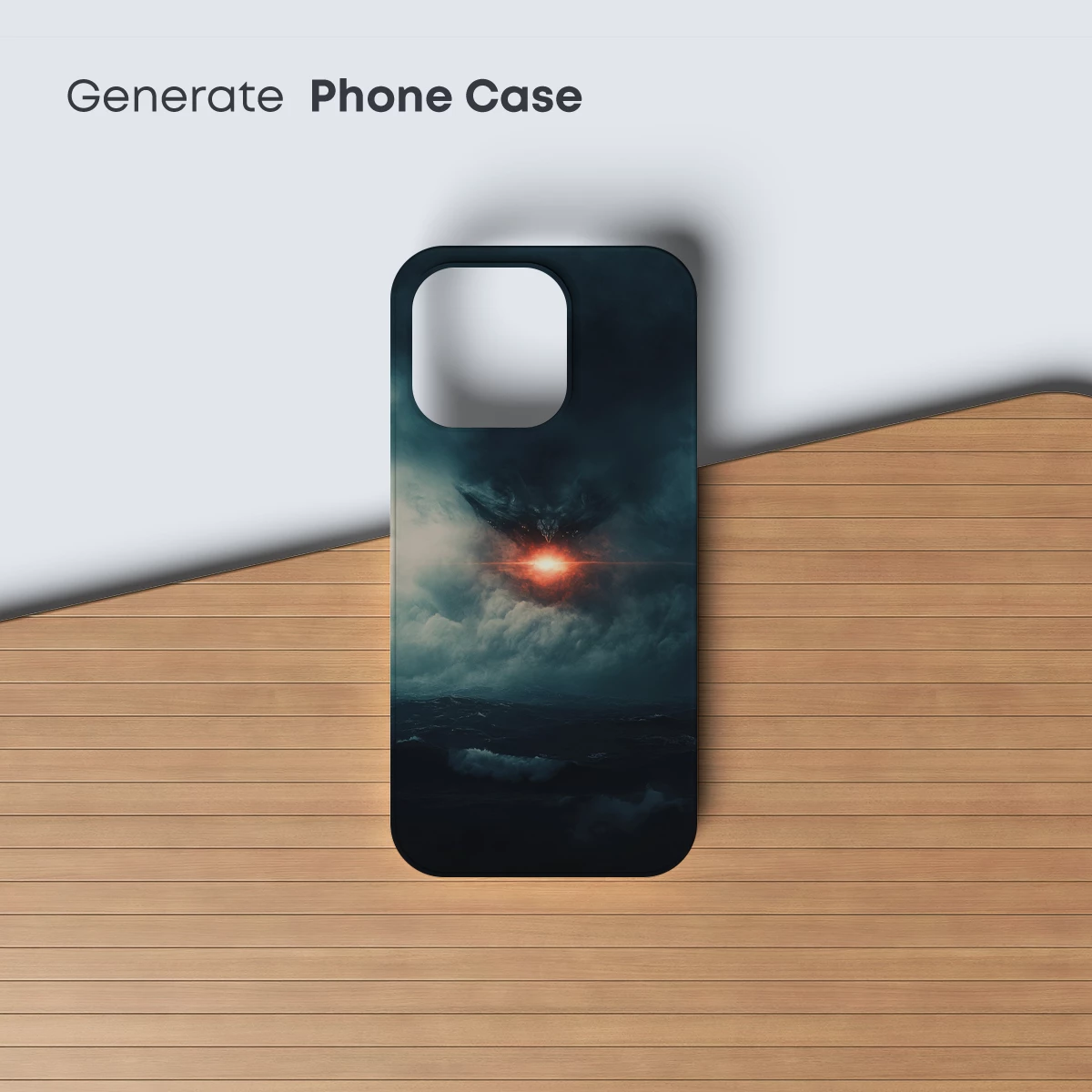 Apocalyptic Dawn Over Stormy Seas - Image 3