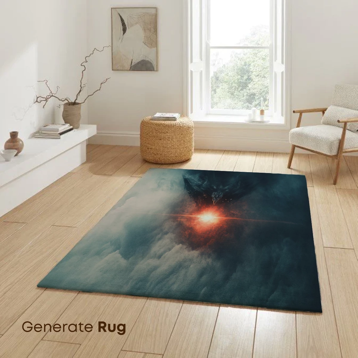 Apocalyptic Dawn Over Stormy Seas - Image 6