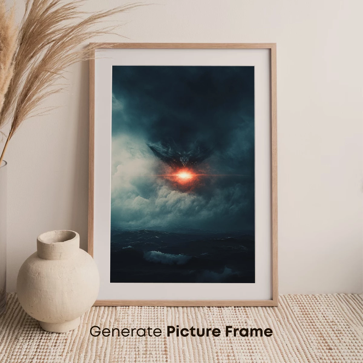 Apocalyptic Dawn Over Stormy Seas - Image 7