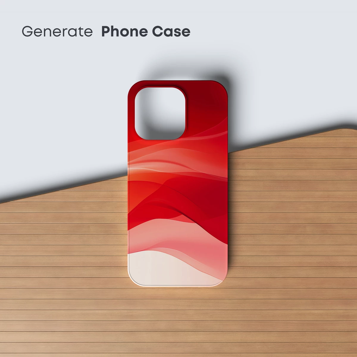 Crimson Waves: Abstract Fluidity in Digital Art - Image 3