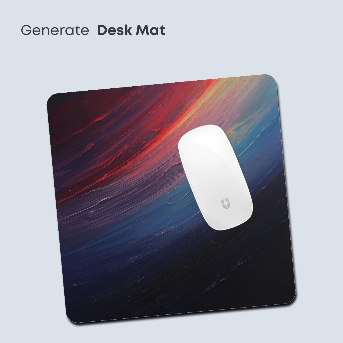 Abstract Cosmic Swirl: Fusion of Fire and Ice - Image 4