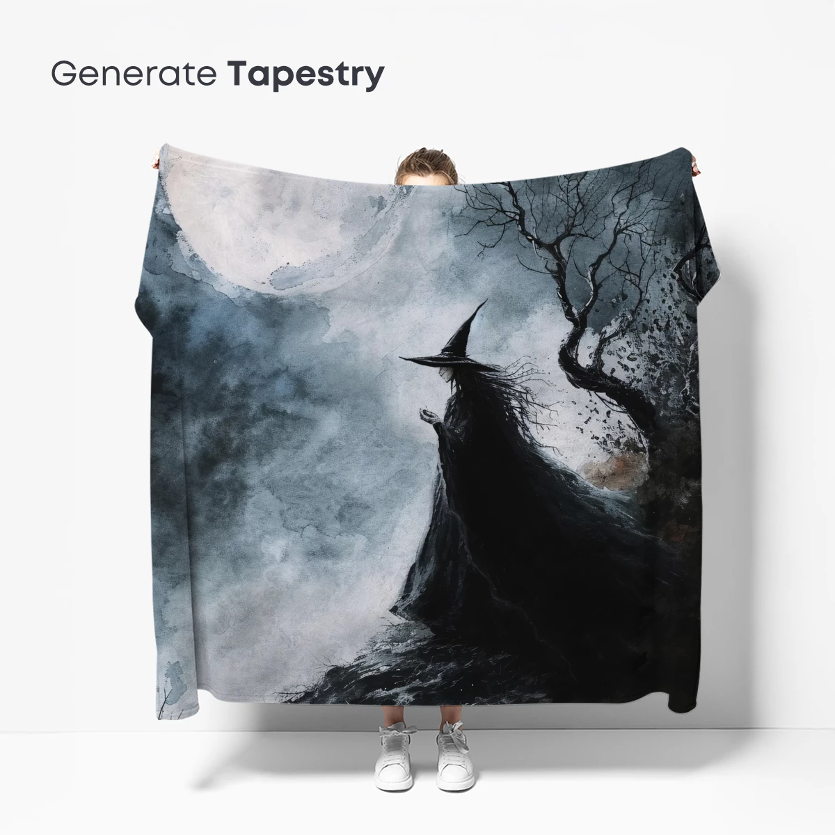 Moonlit Sorceress: Gothic Fantasy Art - Image 5