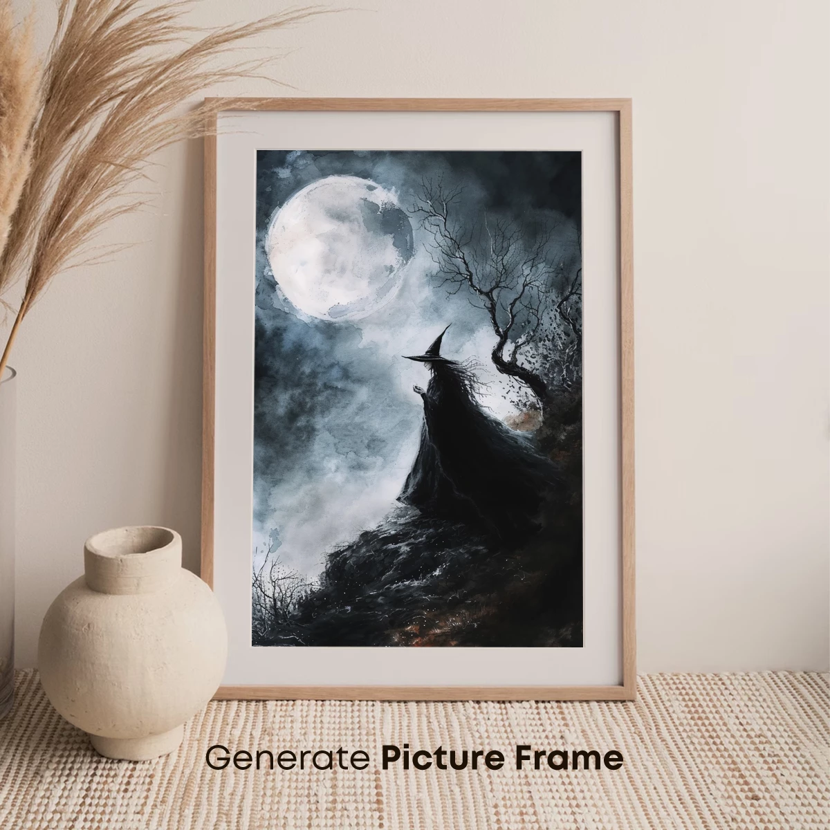 Moonlit Sorceress: Gothic Fantasy Art - Image 7