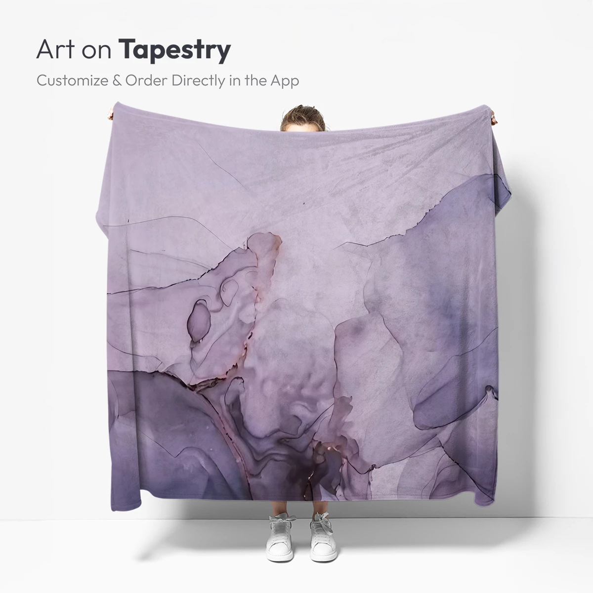 Ethereal Ink Flow: Abstract Fusion in Pastel Hues - Image 5