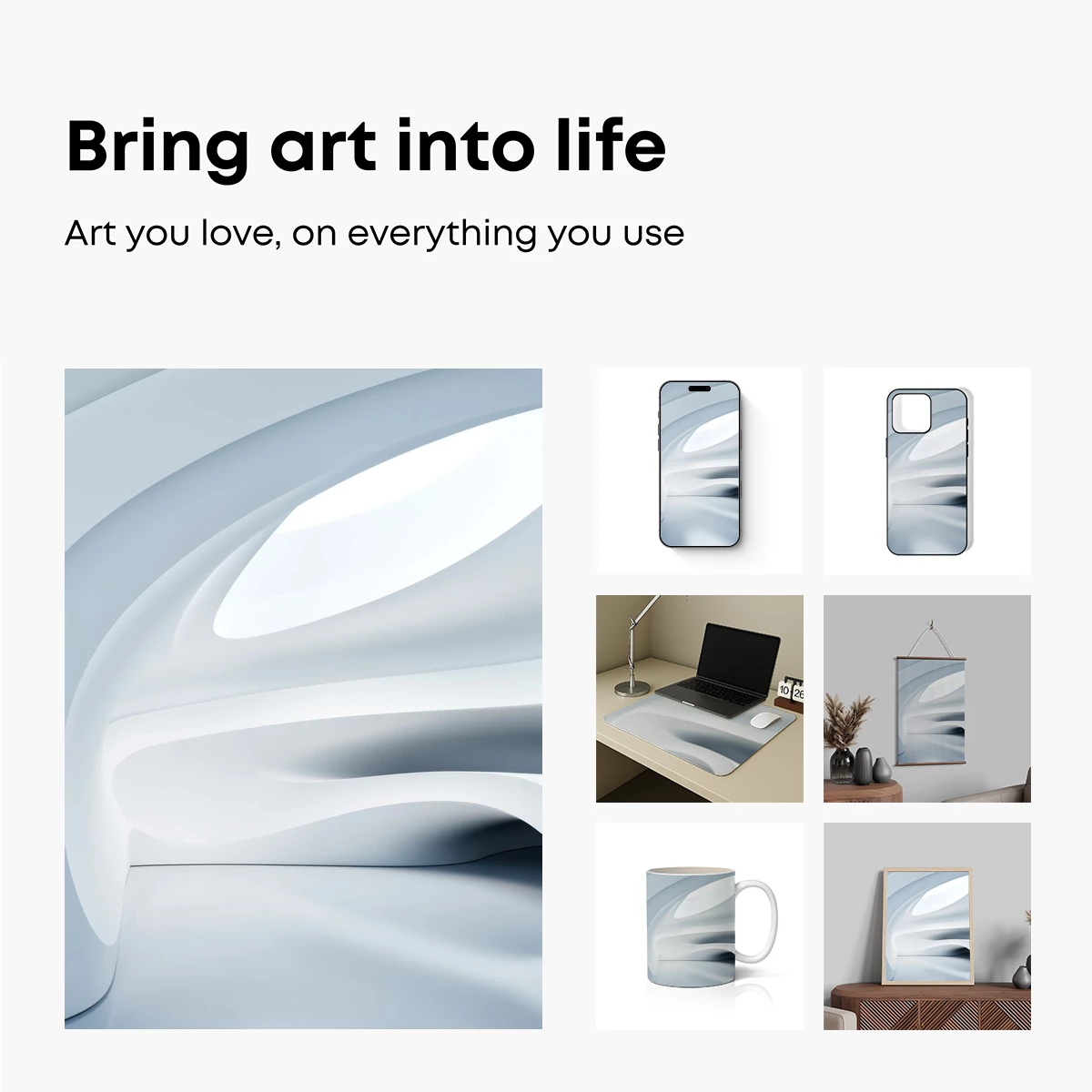 Ethereal Curves: A Sculptural Odyssey - Image 2