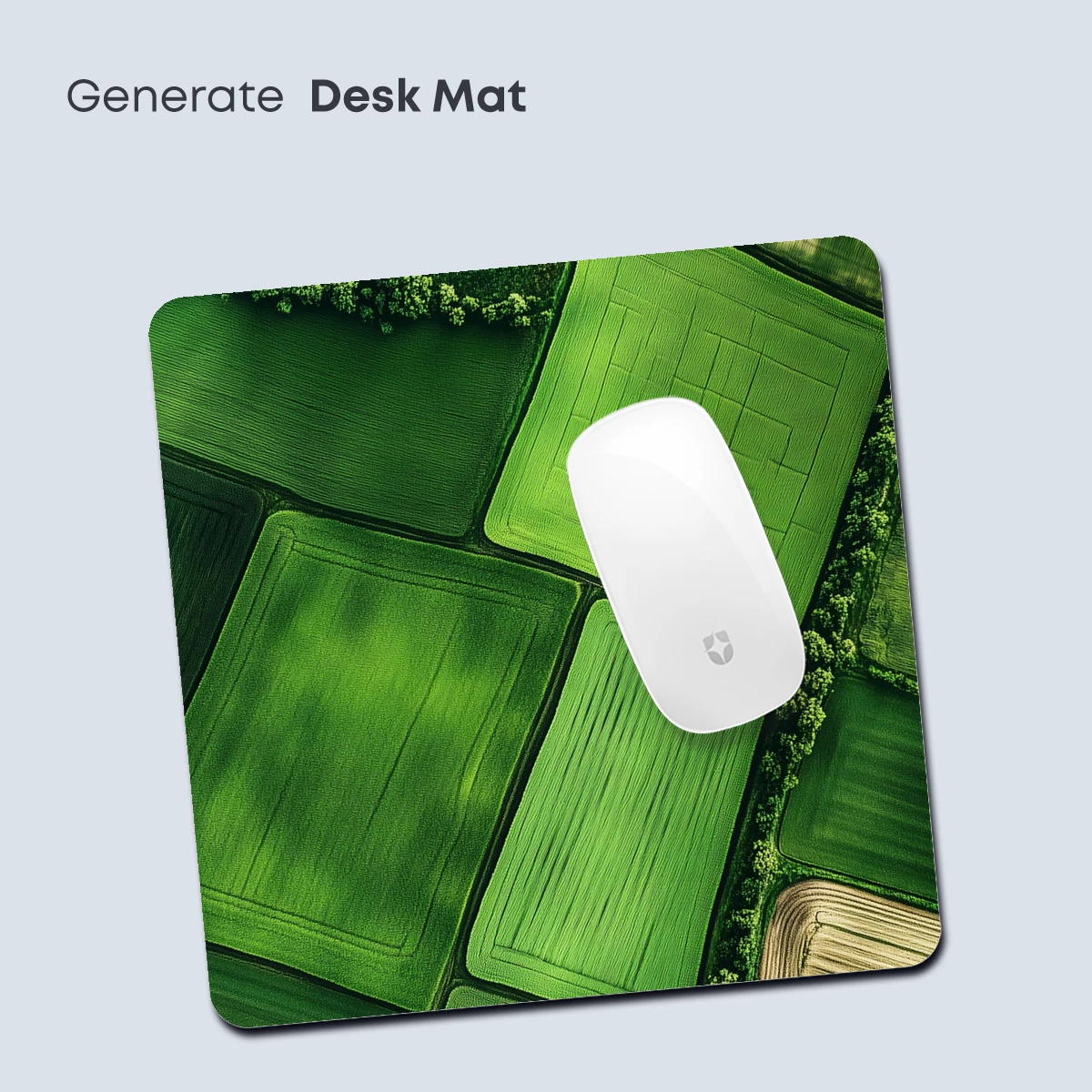 Aerial Green Quilt: Patchwork Fields - Image 4