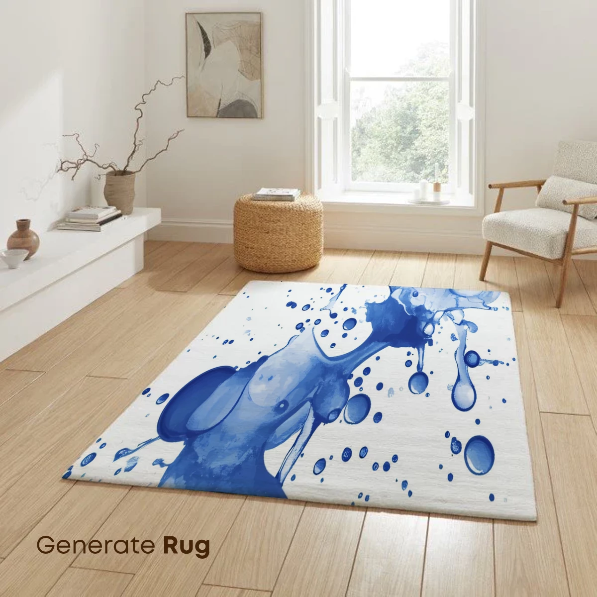 Blue Splash Symphony: Dynamic Water Art - Image 6