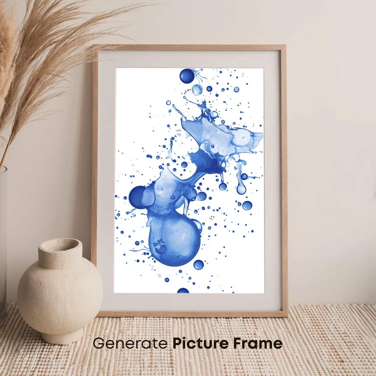 Blue Splash Symphony: Dynamic Water Art - Image 7