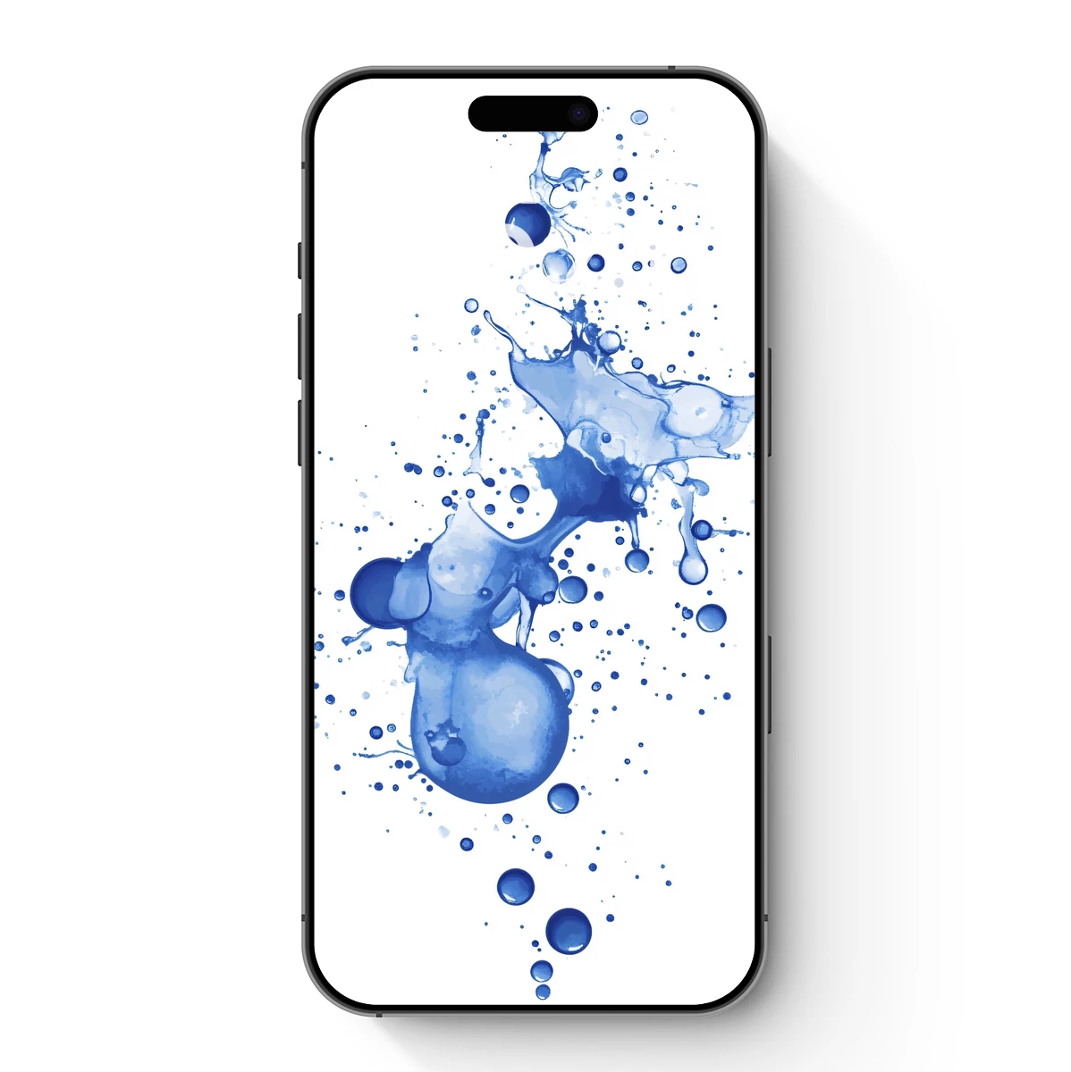 Blue Splash Symphony: Dynamic Water Art