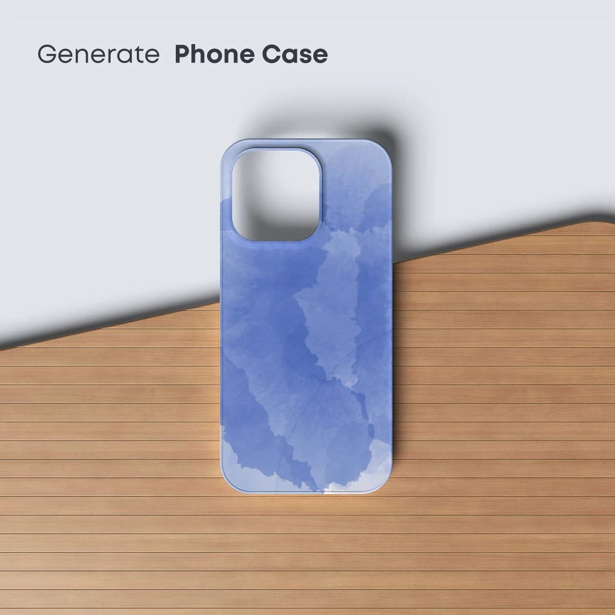 Ethereal Blue Watercolor Dream - Image 3