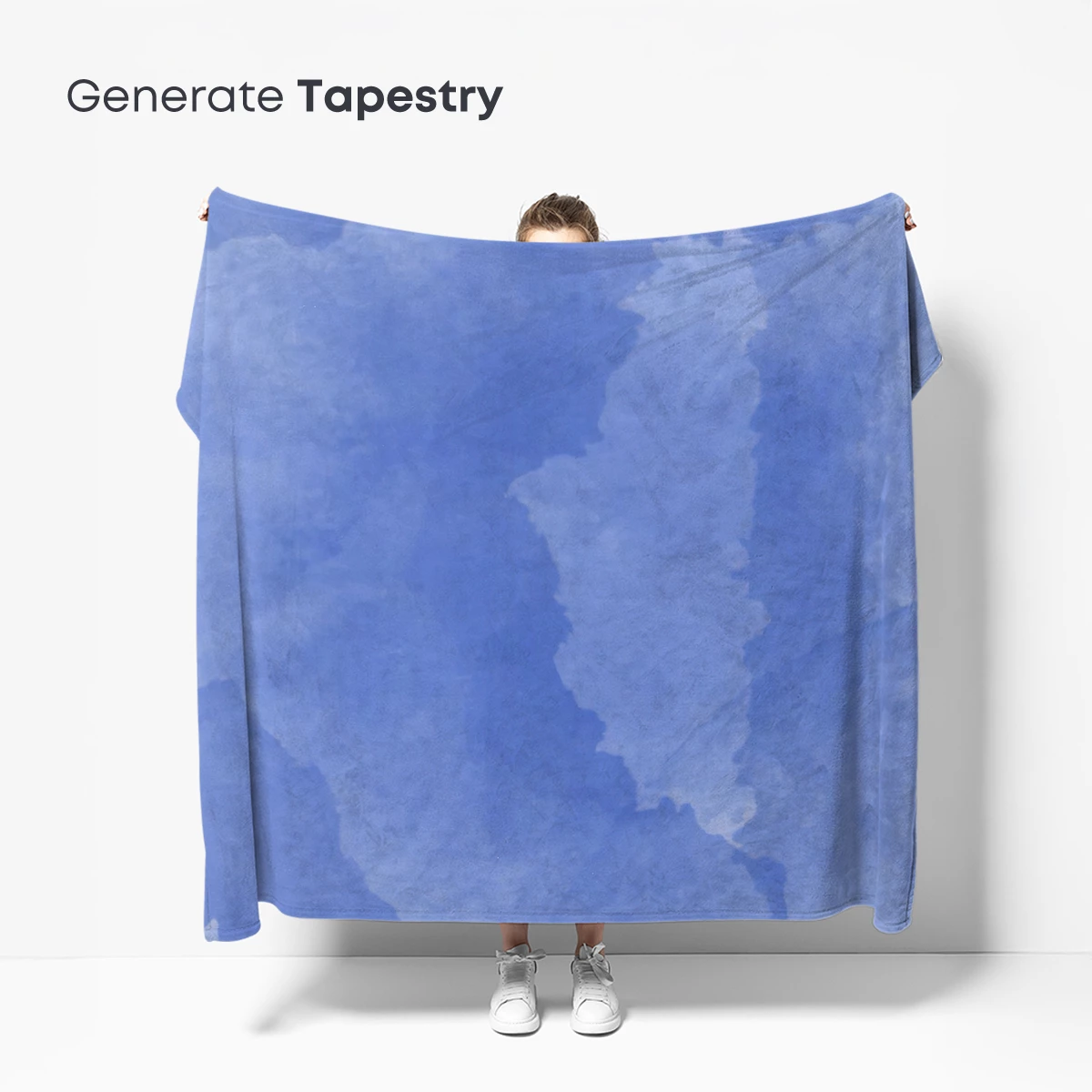 Ethereal Blue Watercolor Dream - Image 5