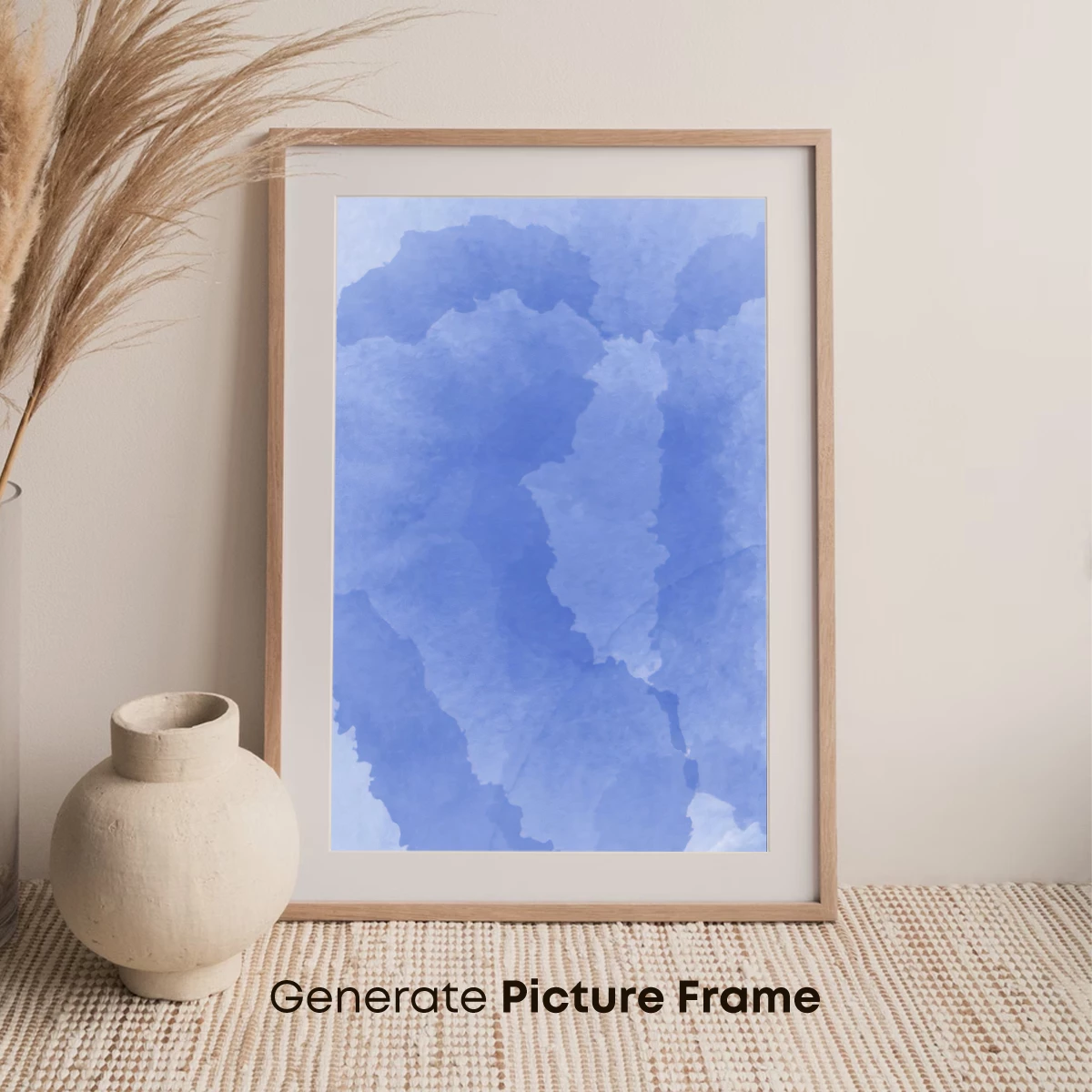 Ethereal Blue Watercolor Dream - Image 7