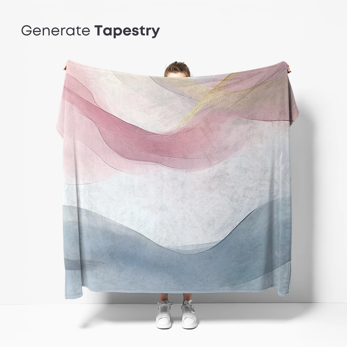 Ethereal Silk Waves: A Dance of Pastel Hues - Image 5